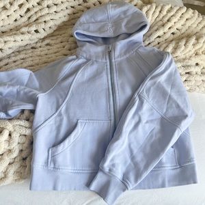 Light blue/purple Lululemon scuba jacket